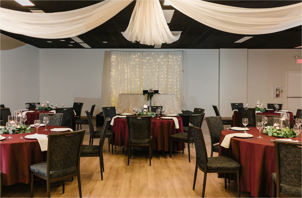 Dani alyssa photo edmonton wedding couples midtown event centre draping decor (2)