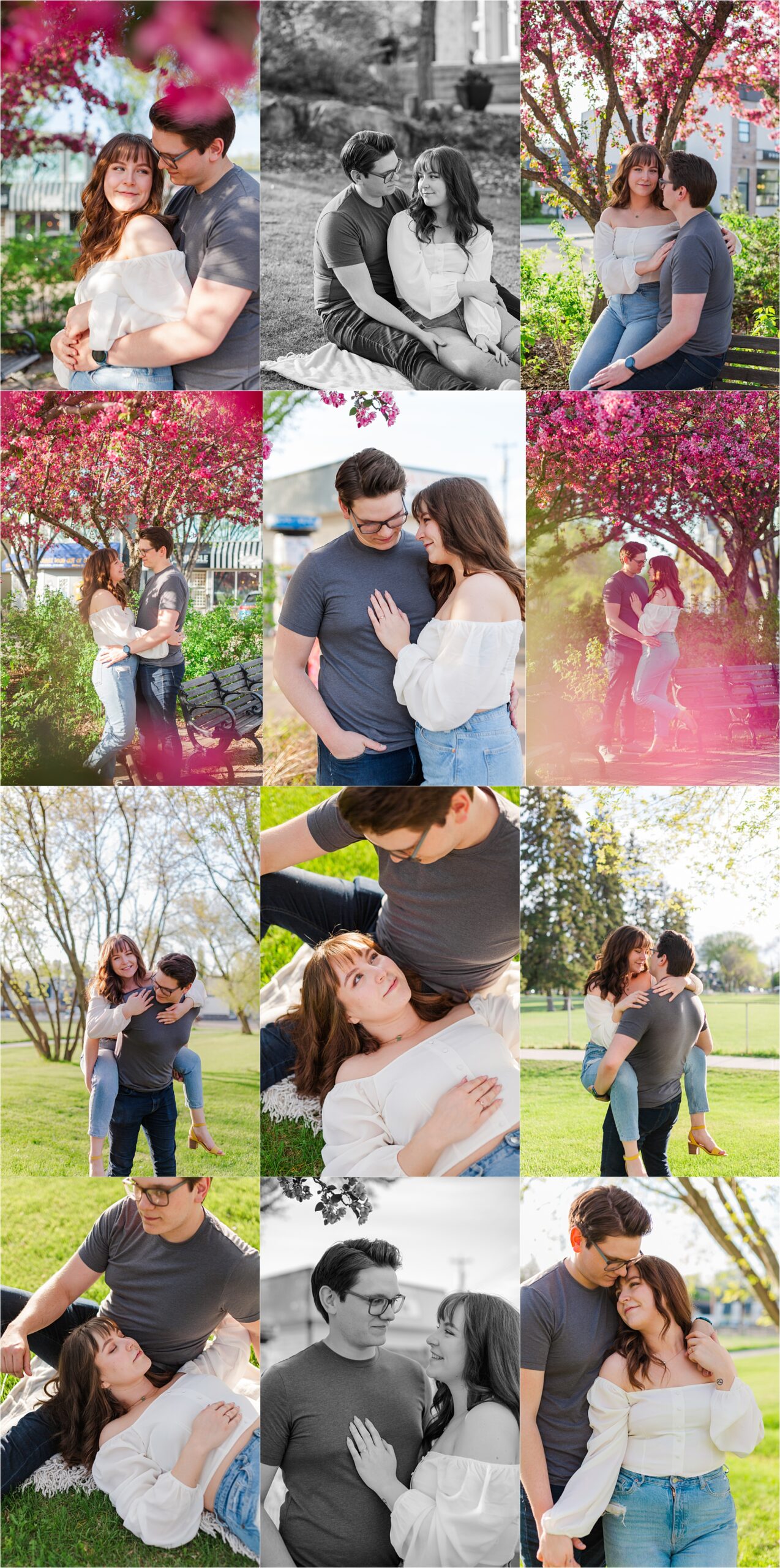 Engagement session edmonton yeg french quarter photography summer cherry blossoms (6)